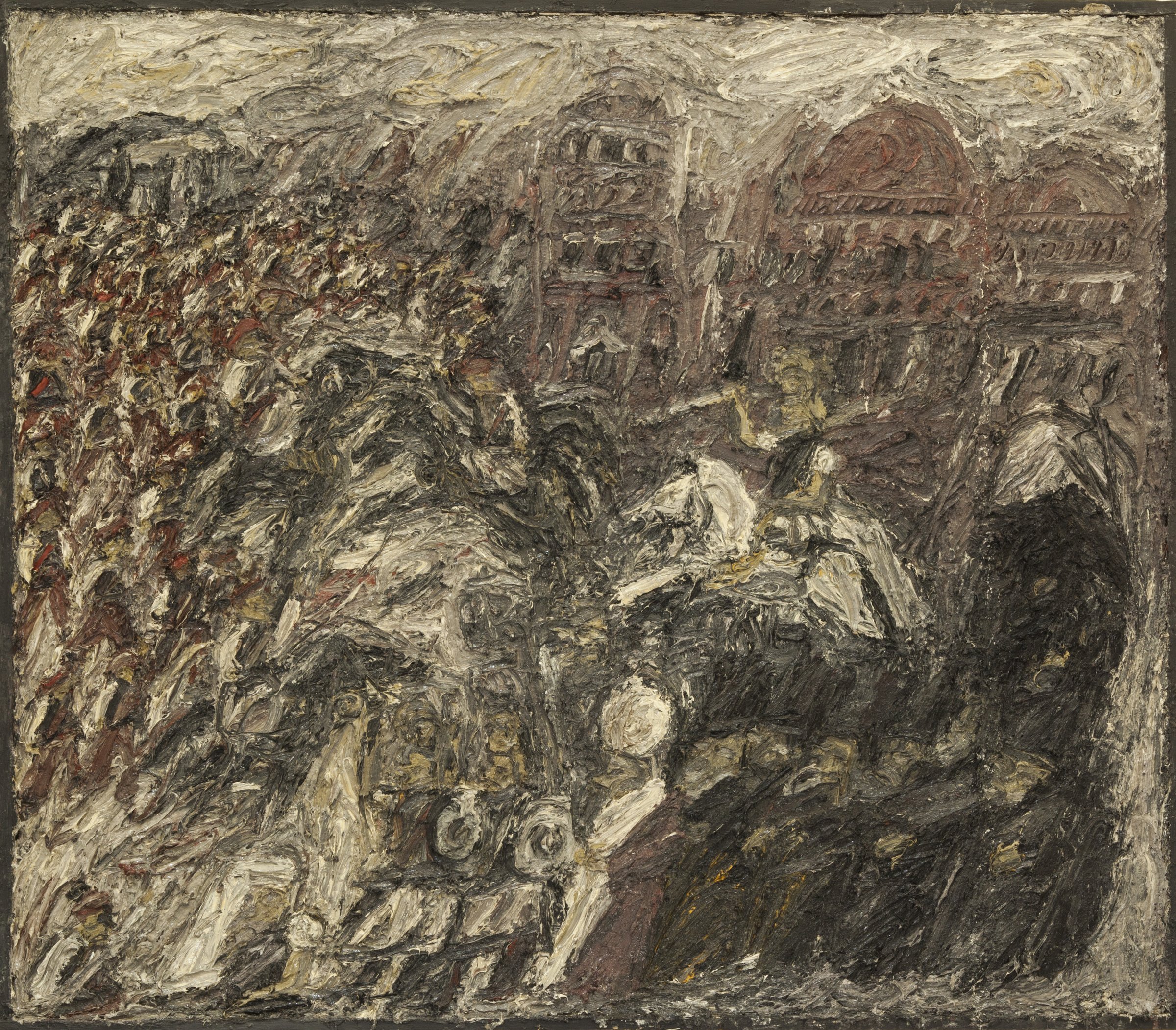 Fall of Constantinople I, Oil on canvas, 2017 — Giannis Efthimiou