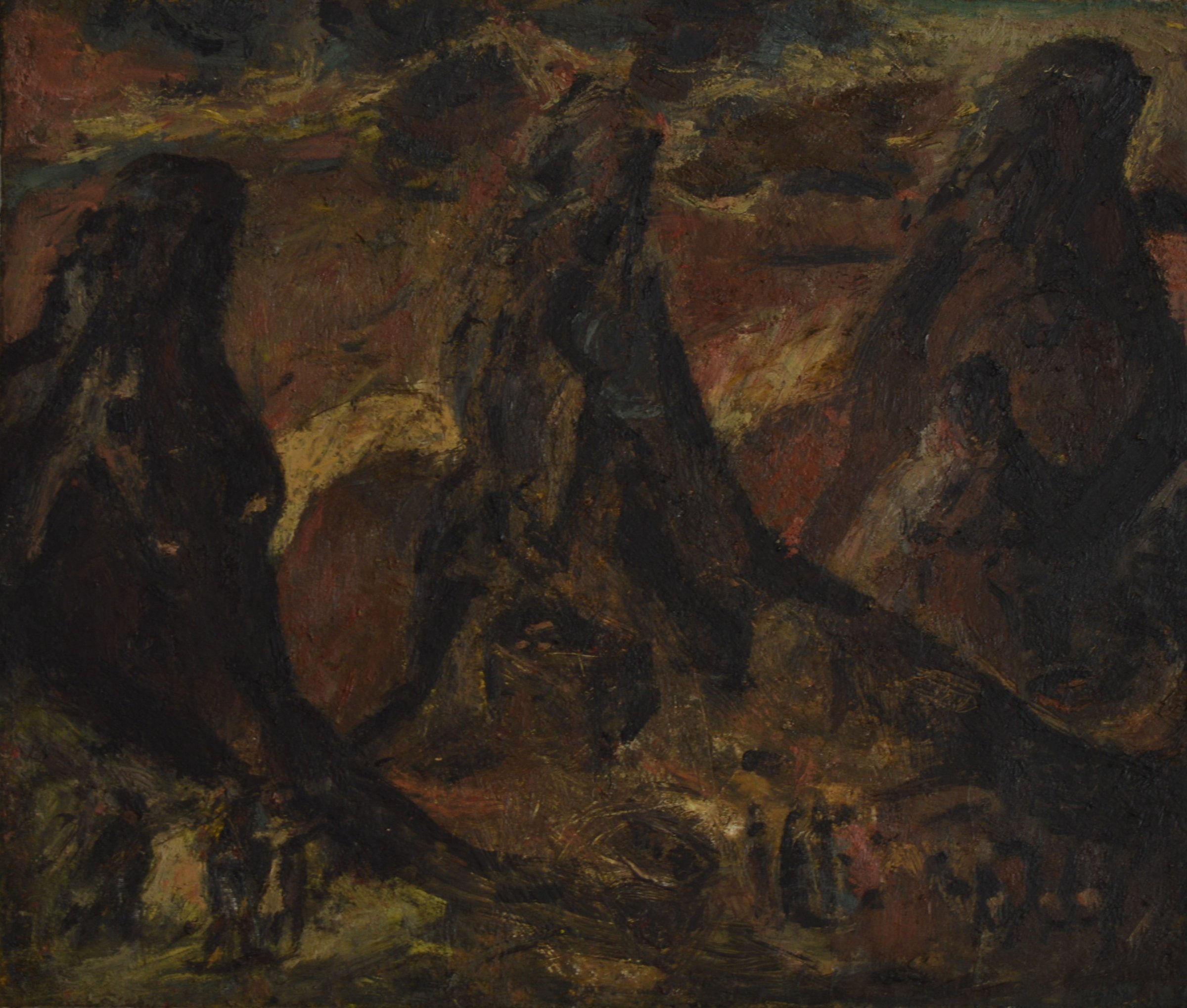Study on Greco, Oil on canvas, 2020 — Giannis Efthimiou